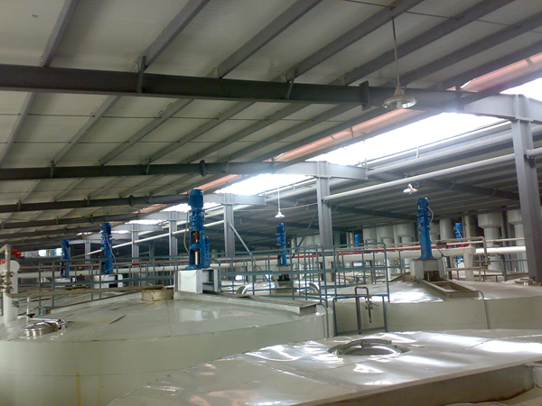 山東福田科技與益泰攪拌的糖漿攪拌設(shè)備合作項(xiàng)目